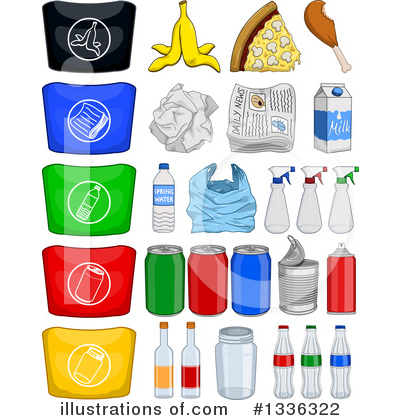 Royalty-Free (RF) Recycle Clipart Illustration #1336322 by Liron Peer