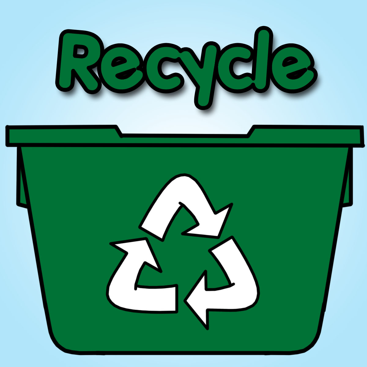 Recycle logo clip art clipart