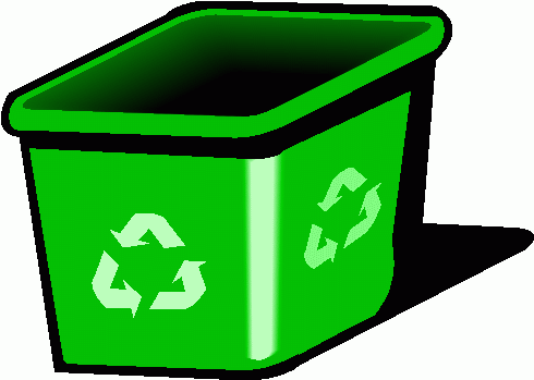 Recycling Bin 2 Clipart Recyc - Recycling Bin Clipart