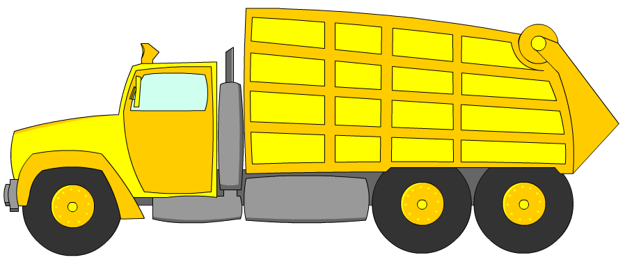 Recycling truck clipart; Trash Truck Clipart; Garbage Trucks Pictures ...