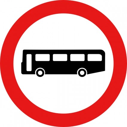 red bus clipart - Bus Stop Clipart