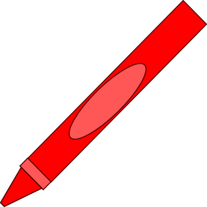 red crayon clipart - Red Crayon Clipart