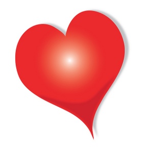 red heart clipart