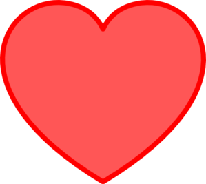 red heart clipart - Red Heart Clipart