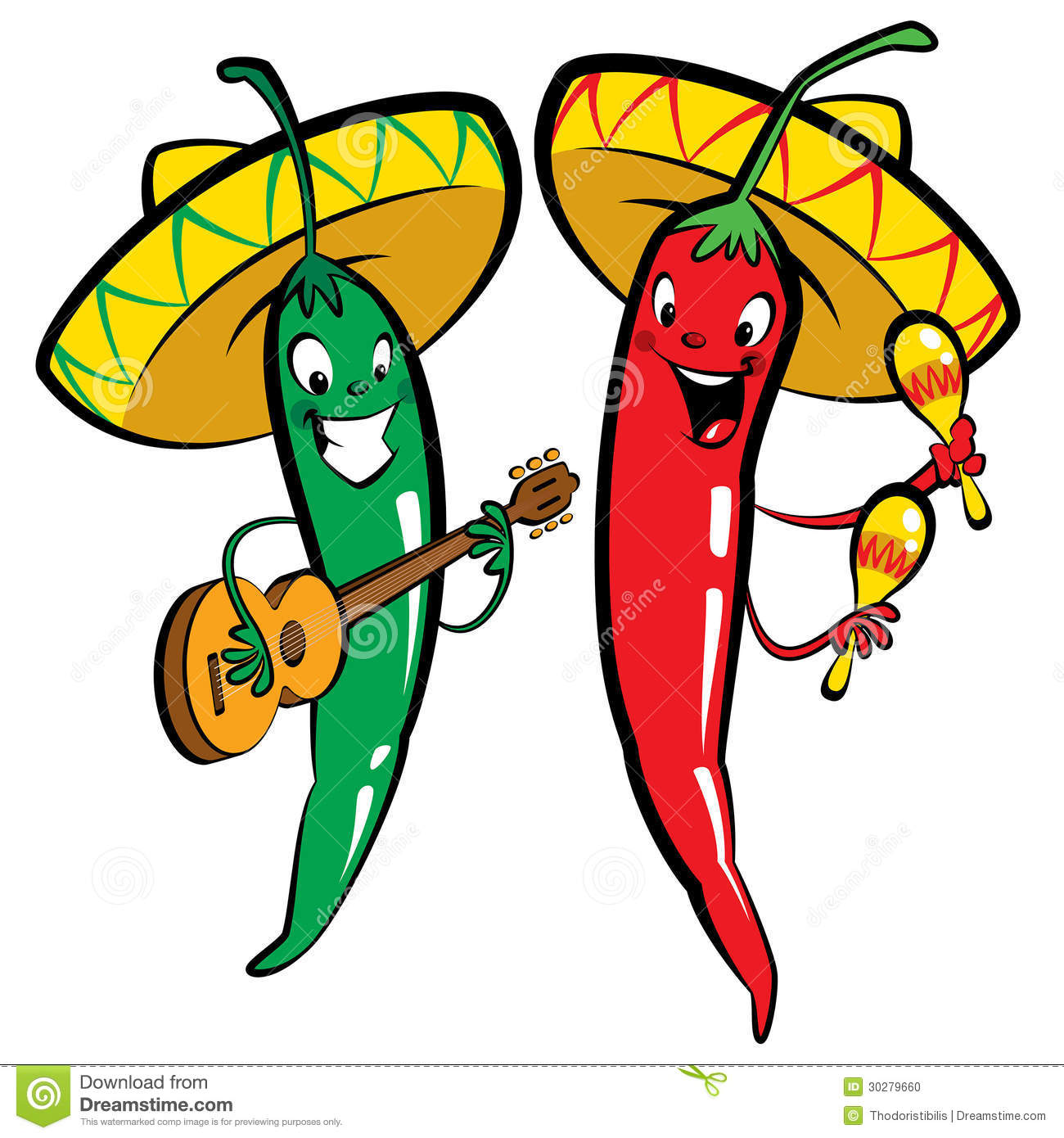 Hot Chili Peppers Clip Art