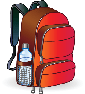 Red backpack clipart the arts image pbs learningmedia