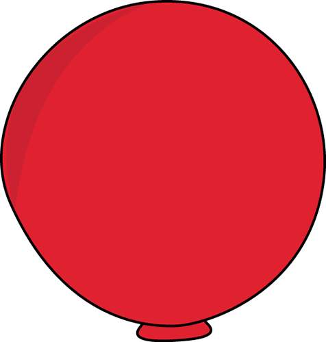 Red Balloon - Baloon Clipart