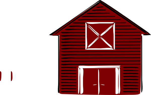 Red Barn Clip Art - Red Barn Clipart