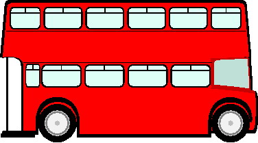 Red bus clipart - Clipart Bus