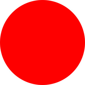 Red circle clip art polyvore  - Circle Clipart