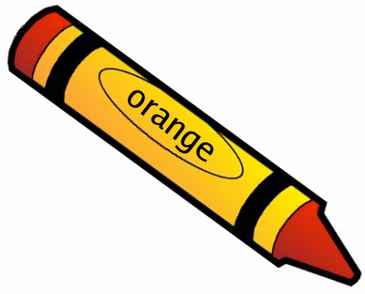 red crayon clipart