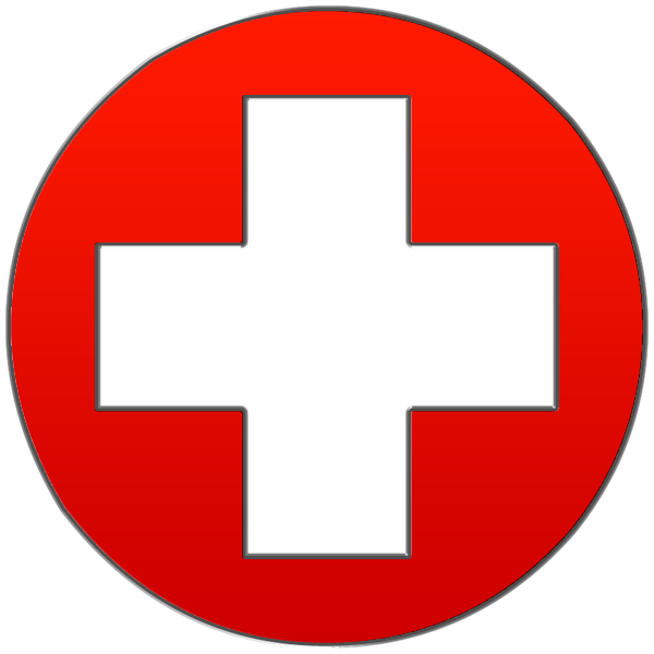 Red Cross Symbol Clipart #1