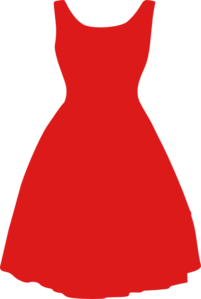 Red Dress Clipart