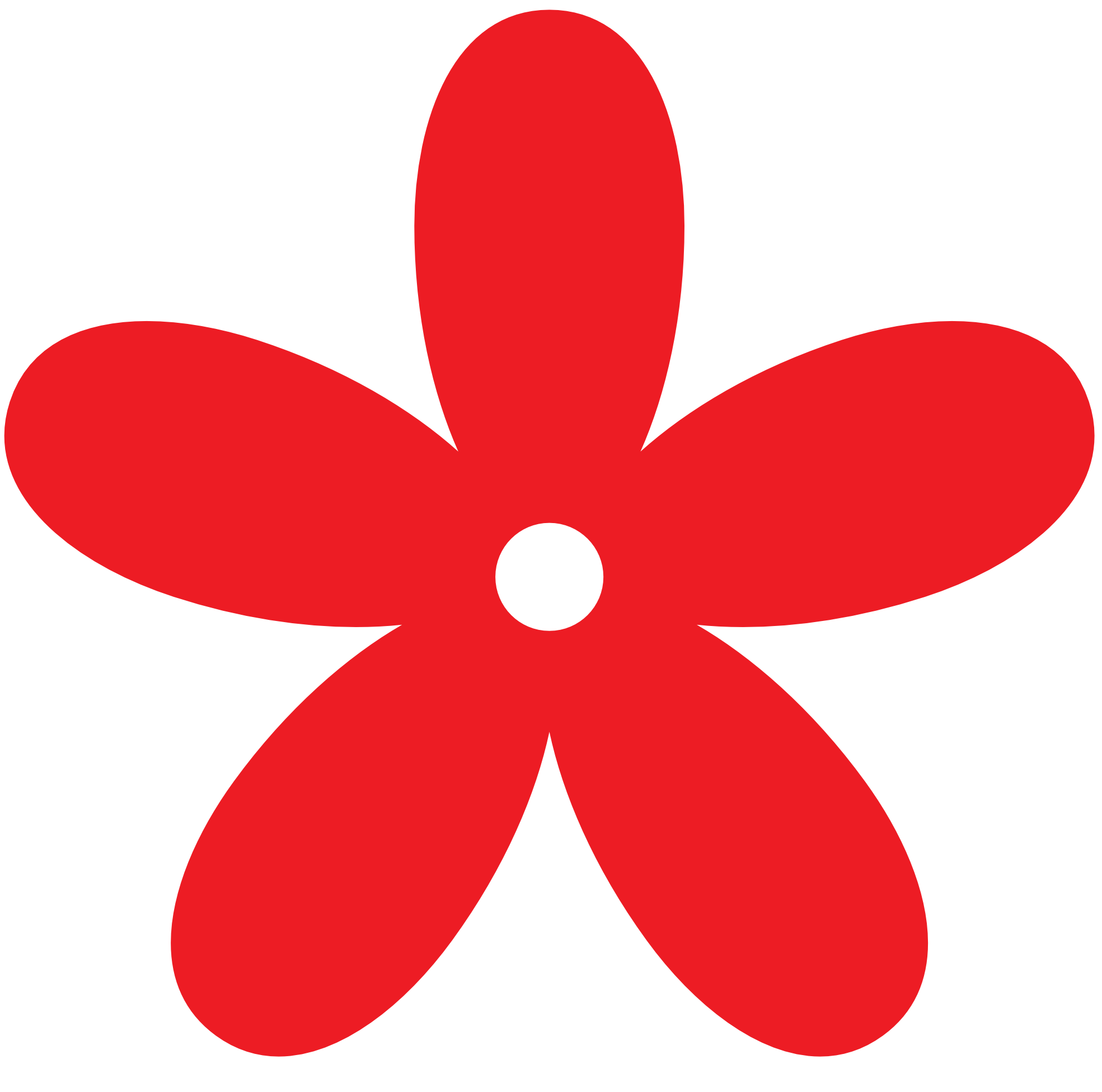 Red Flower Clip Art Clipart B