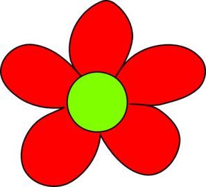 ... Red Flower Clipart - clip - Red Flower Clipart