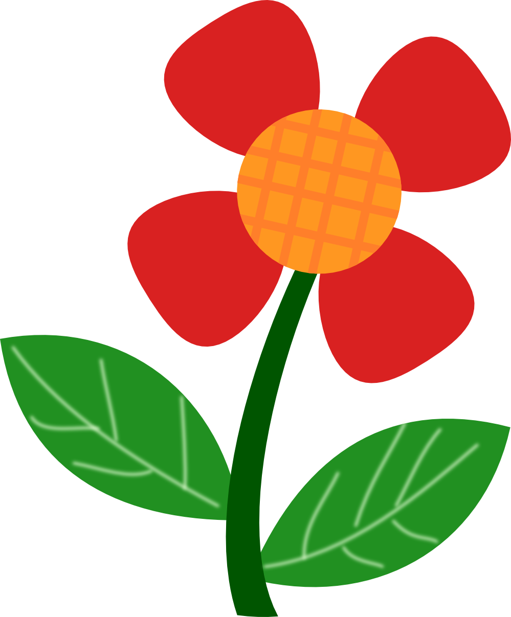 Red Flower Clip Art At Clker 