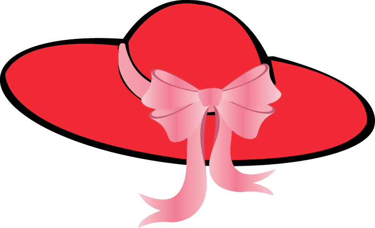 ... red hat ladies clip art . - Hat Images Clip Art