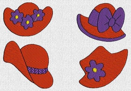 Red Hat Ladies Clip Art | 407