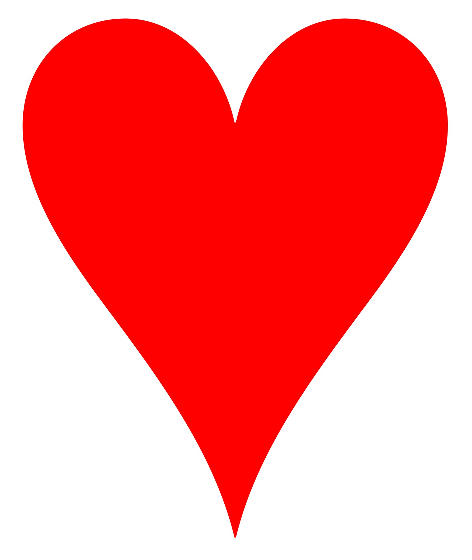 Red Heart Clipart - Red Heart Clipart