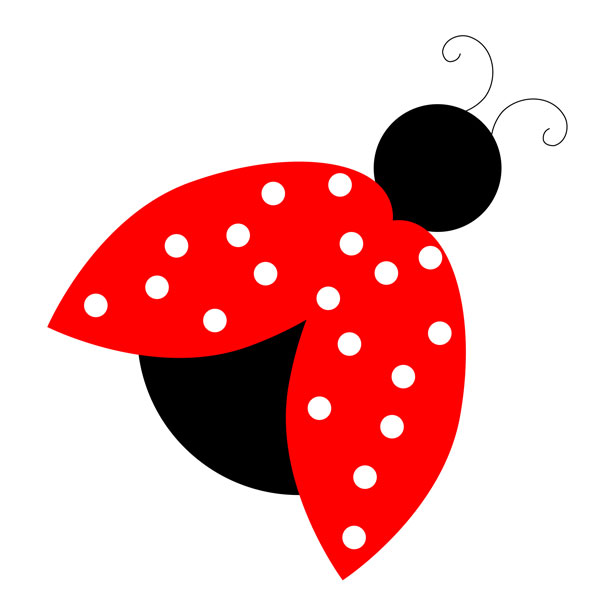 Red Ladybug Clipart Free Stock .
