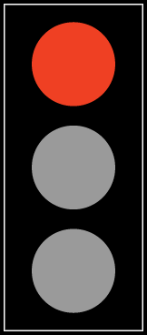 Red Light Outline - Red Light Clip Art