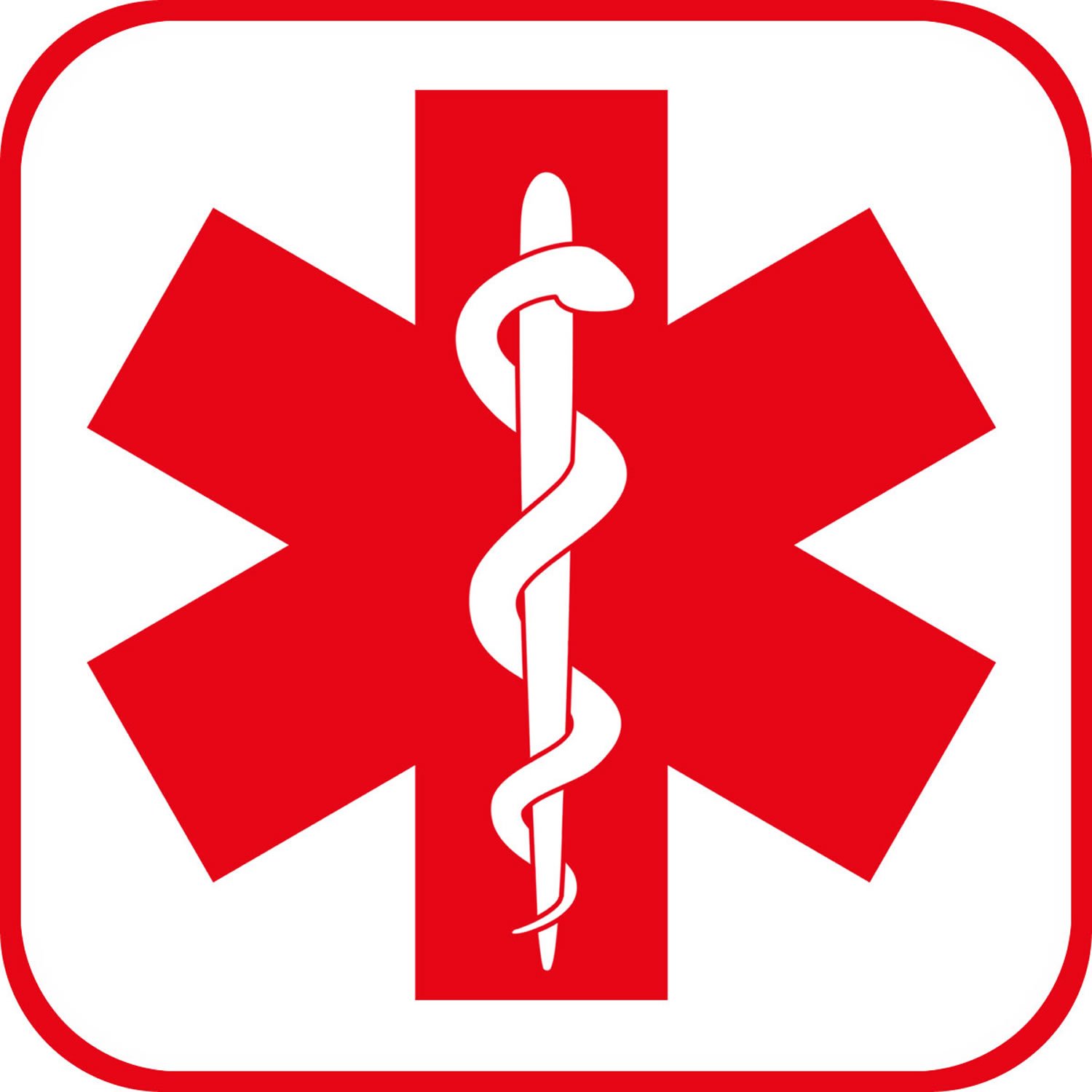 Red Medical Symbol - Medical Symbol Clipart