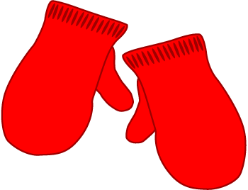 Red Mittens Clip Art Warm Red Mittens Clip Art Coordinates With Our