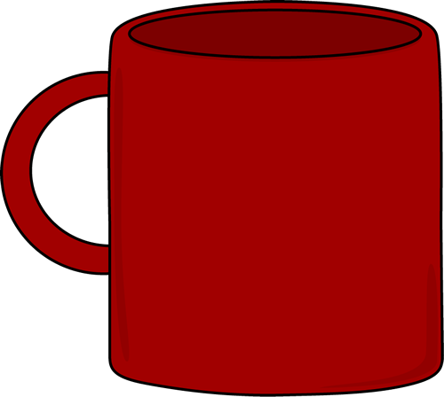 Red Mug - Mug Clipart
