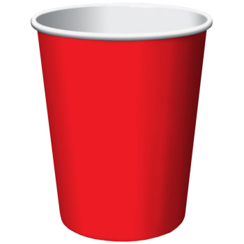 Red Plastic Cups Buy American - Plastic Cup Clipart