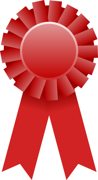 Red ribbon clip art at clker . Download this image as: