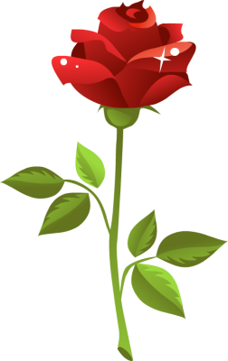 Red Rose Clip Art - Red Rose Clip Art