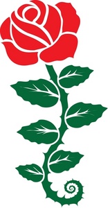 Red Rose Clip Art - Red Rose Clipart