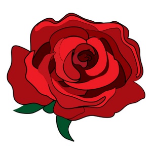 Red Rose Clipart Image - Red Rose Clip Art