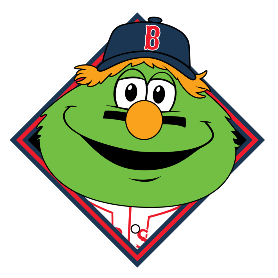 Red Sox Wally Clipart #1
