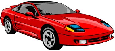 Red Sports Car Clipart