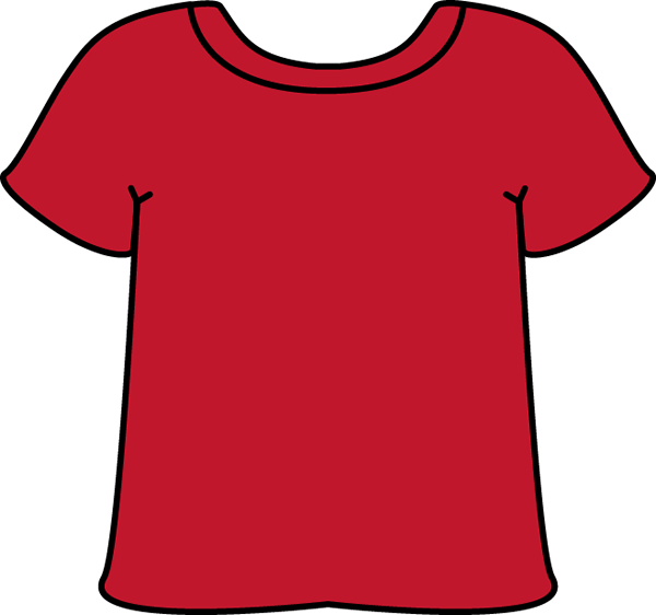 Red Tshirt - Tee Shirt Clipart