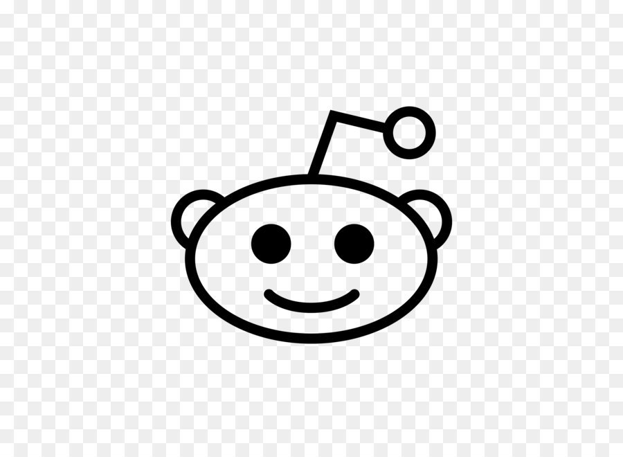 Reddit Clip art - Reddit Png Clipart 4096*4096 transprent Png Free Download  - Black And White, Text, Smiley.