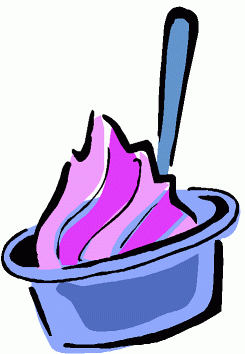 Frozen Yogurt Stock Illustrat