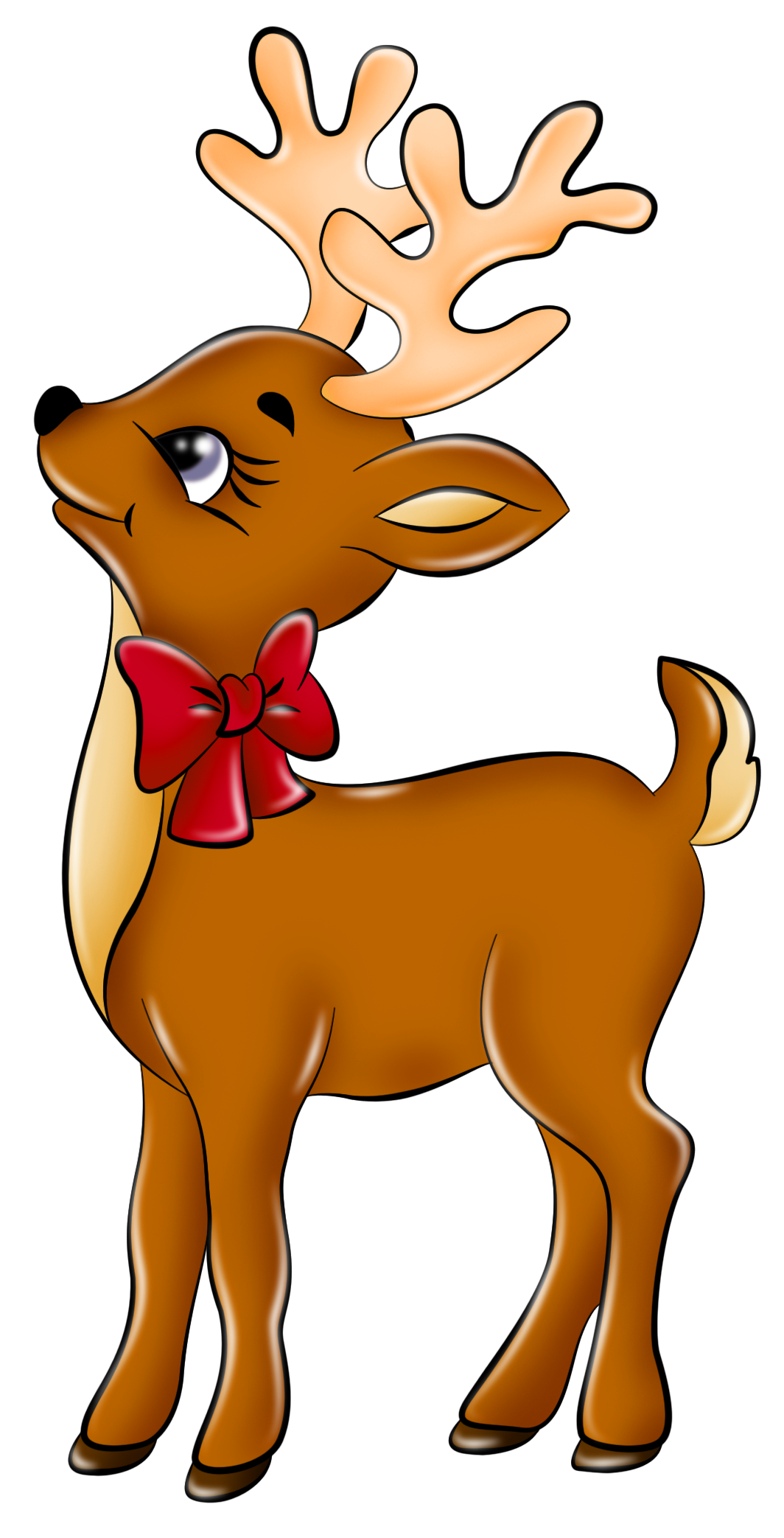 Reindeer clip art free image  - Clip Art Reindeer