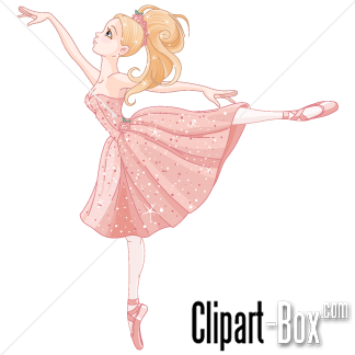 Woman Ballerina Clipart .