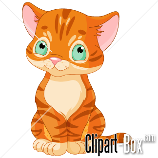 Related Cute Kitten Cliparts - Cute Kitten Clipart