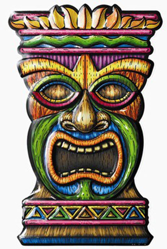 Tiki Heads clip art