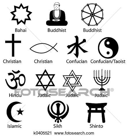 Stock Photography - Religious - Religion Symbol Clipart