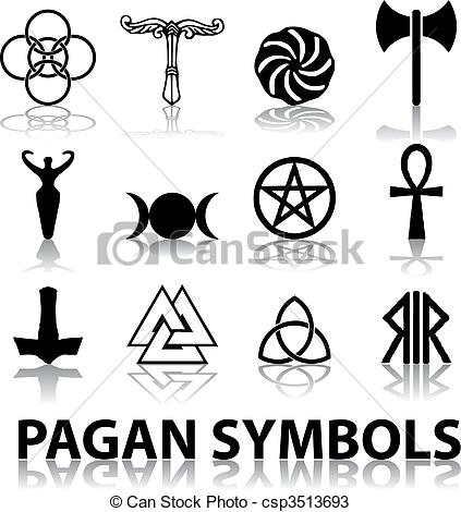 Religious symbols from the to