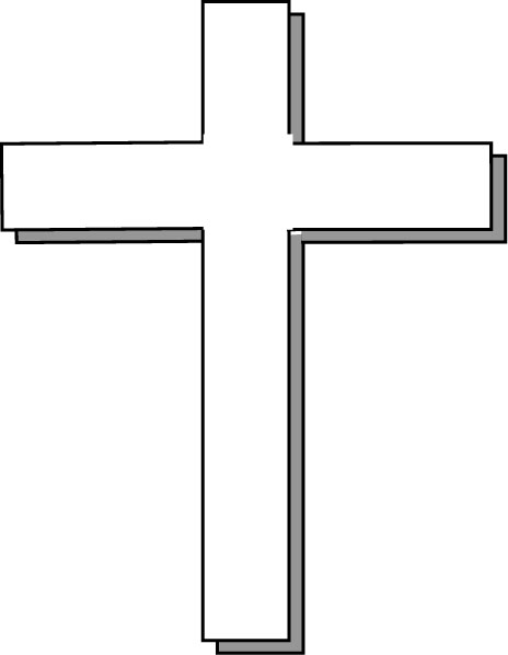 Black Christian Cross | Clipa