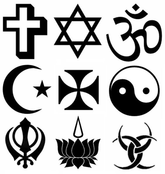 religious symbols clip art | we believe religious and non religious organisations can live together .