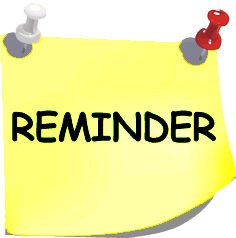 reminder clipart - Reminder Clip Art Free