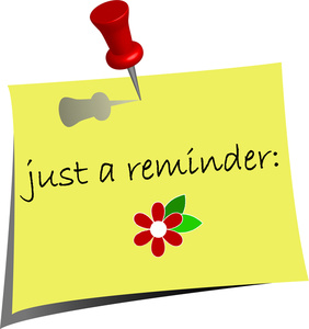 Reminder 20clipart Clipart Pa