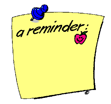 Reminder in color clip art ga - Reminder Clip Art Free