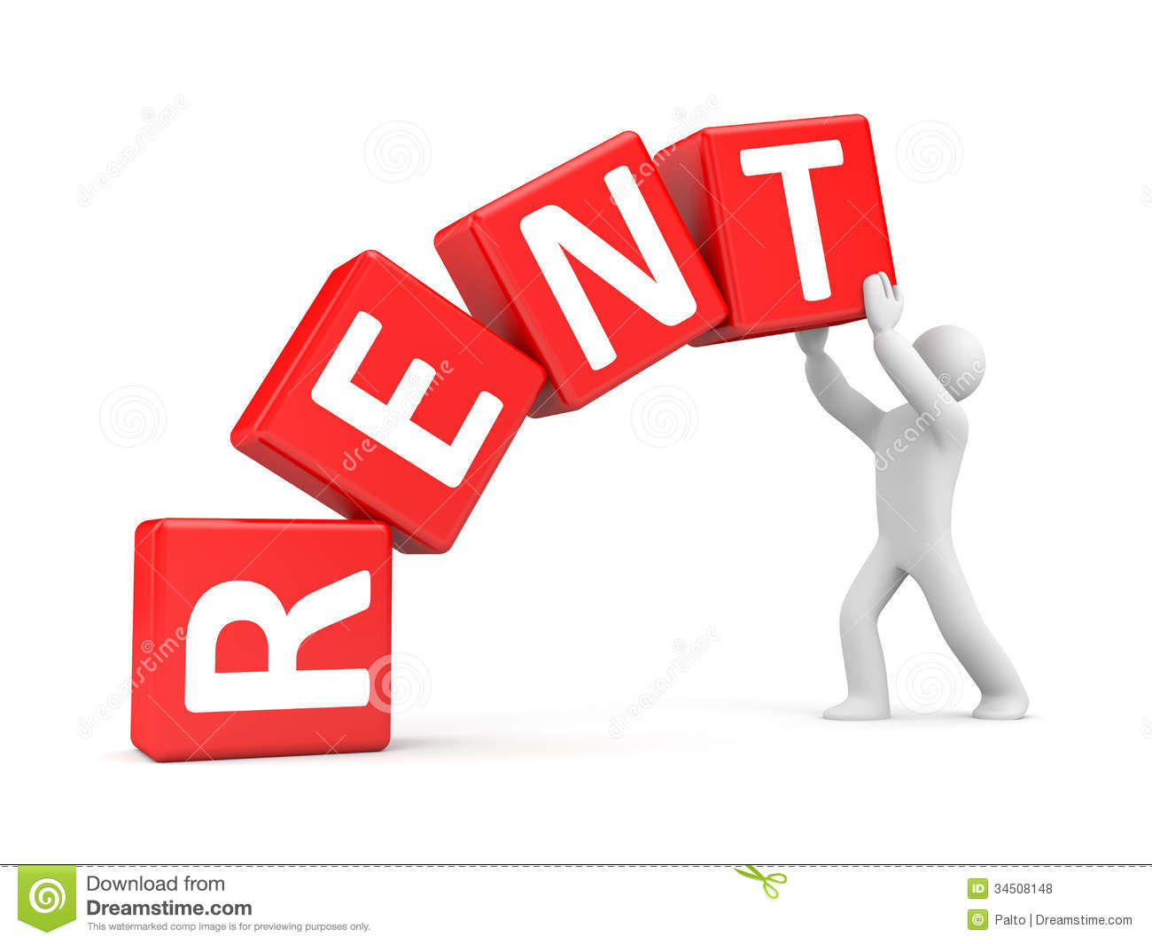 For Rent Late Clipart #1
